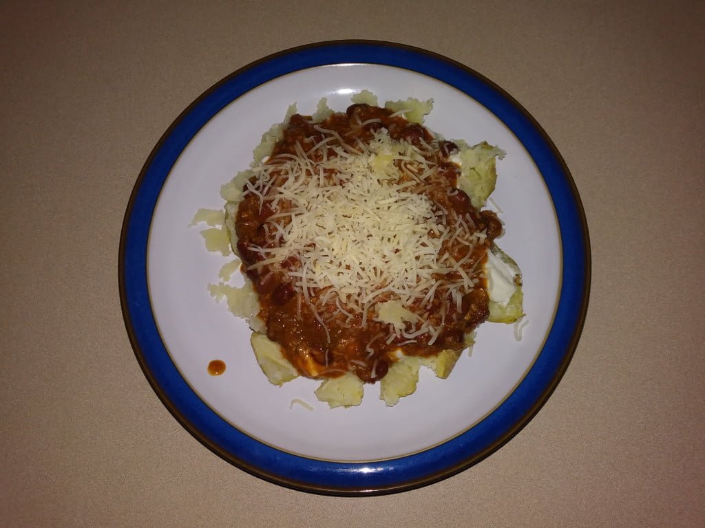 Loaded Baked Potato: My Version