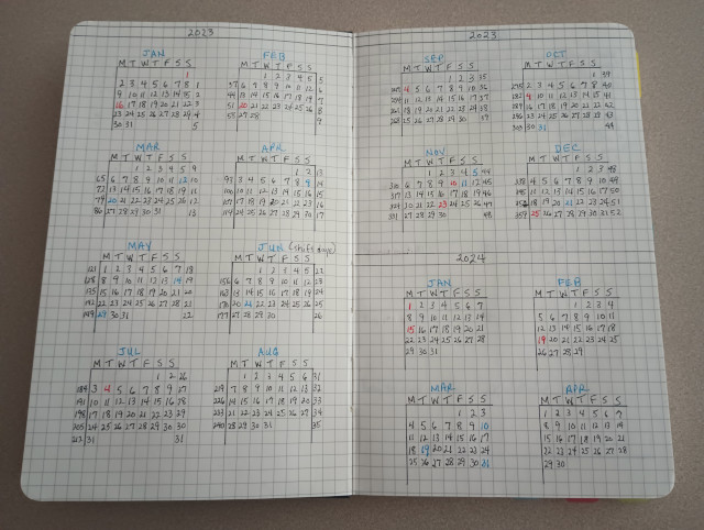 Year View