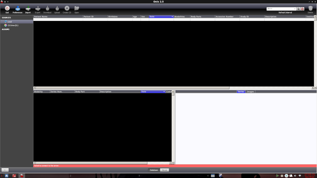 Onis Main Window After Font Installation